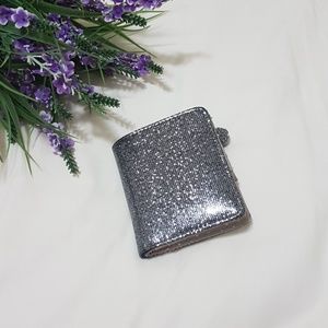 Deux Lux Pewter Bi-Fold Mini Walllet